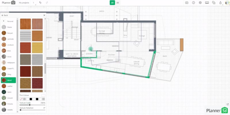 The Hoke House: Twilight's Cullen Family Residence Floorplan by Planner 5D