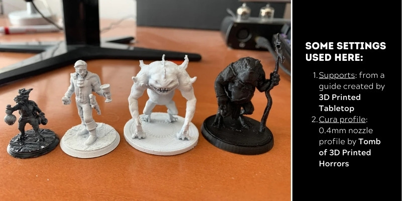 3D Printing Miniatures on the Ender 3