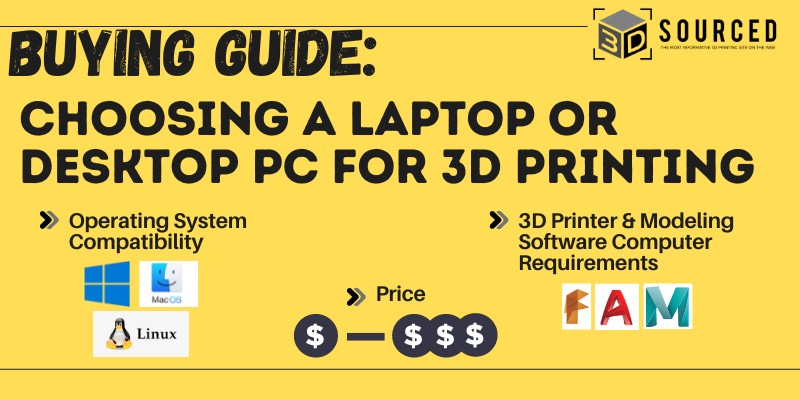 Buying Guide - Things to Consider When Buying a Laptop for 3D Printing