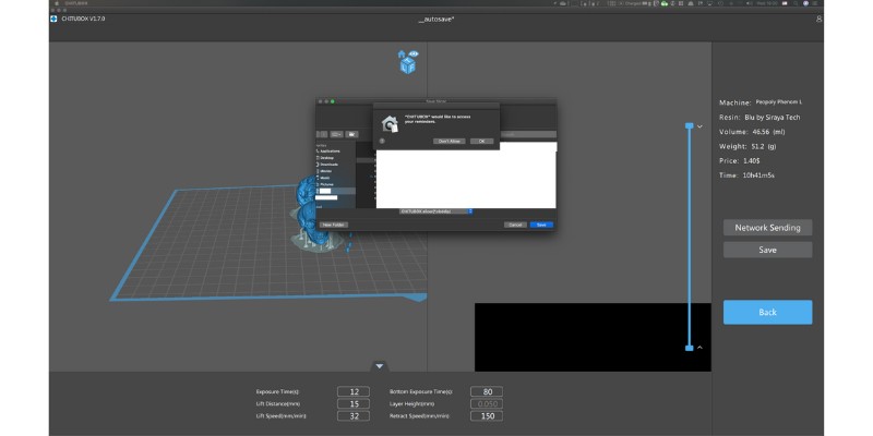 ChituBox is the best 3D resin printer software for Macs
