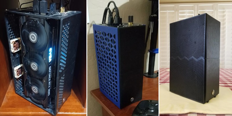 Vertical Gaming PC Case a file from Printables.