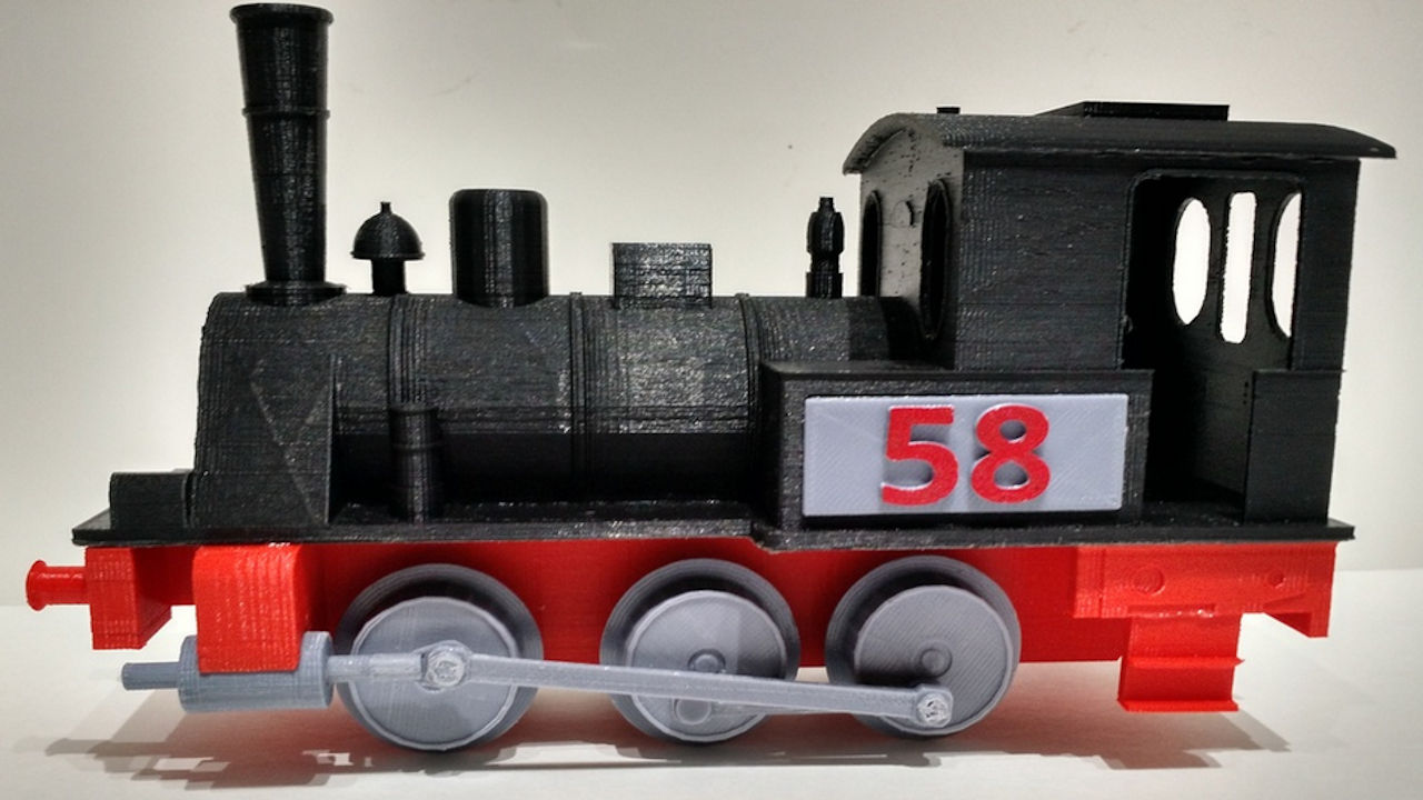 3D Printed Locomotive FEATURE