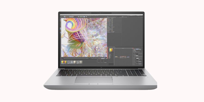 HP ZBook Fury 16, a specialist powerful laptop for 3d modeling and rendering 