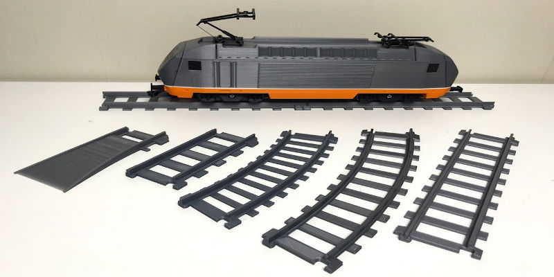 3D Printed Railway Models