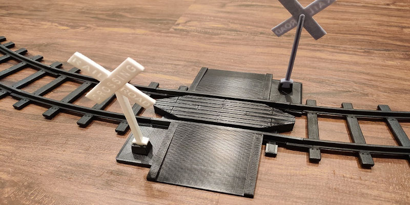 3D Printed Railway Crossing