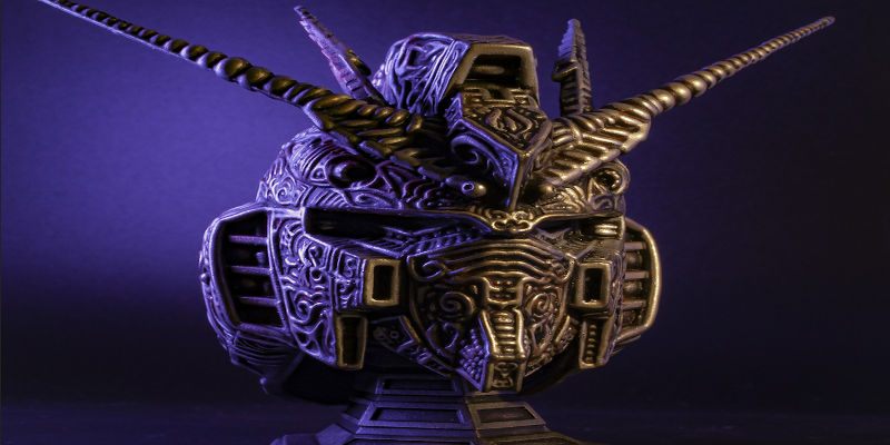 Ornamental Gundam Bust