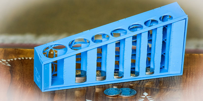 3D Printed Useful Gadget Coin Sorter