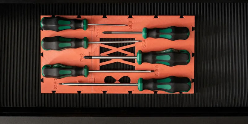 3D Printed Screwdriver Organizer