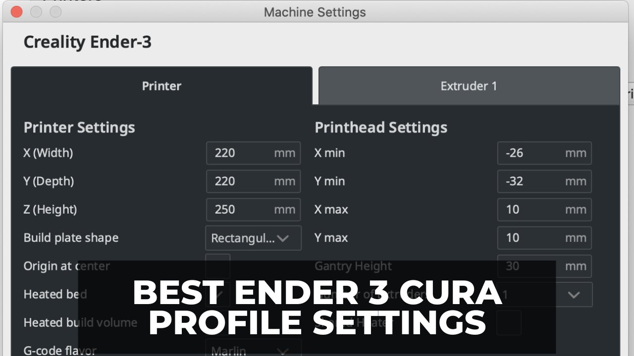 The Best Creality K1 Cura Profile / Settings