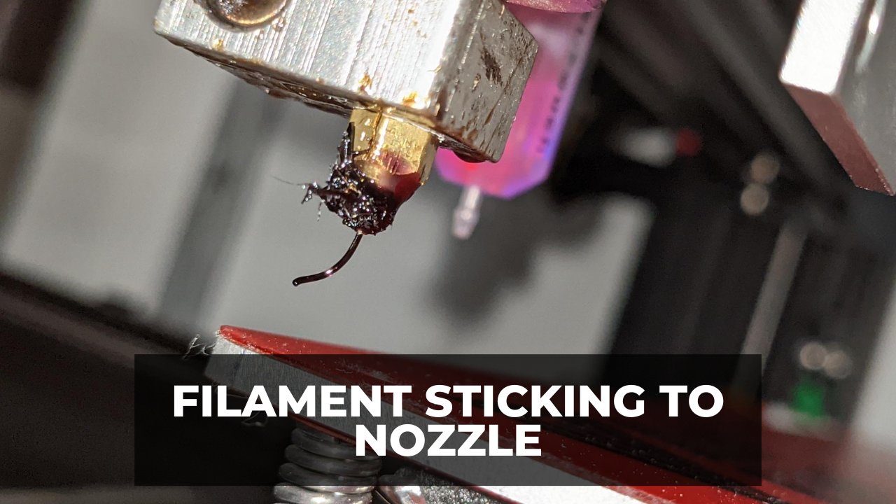 Filament sticking to nozzle