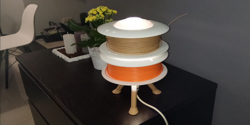 Spool Lamp