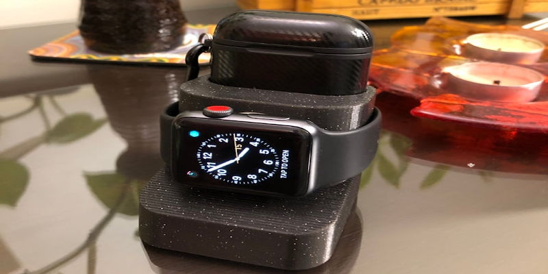 3D Printed AirPod and Watch Stand