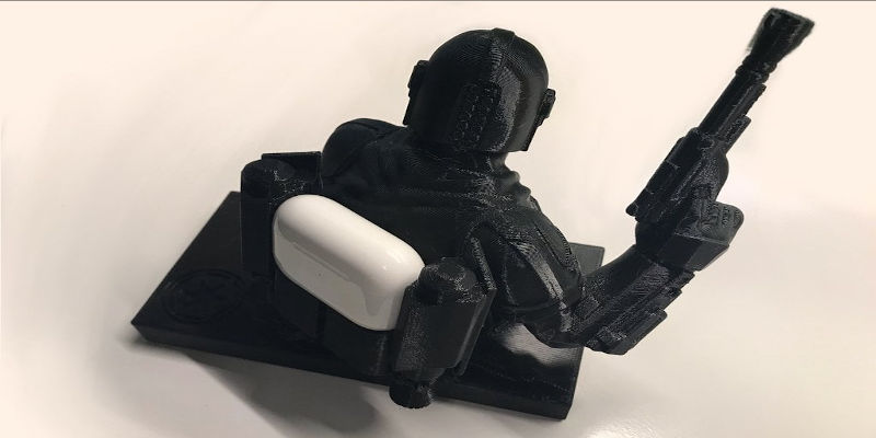 Mandalorian 3D Printed AirPod Case