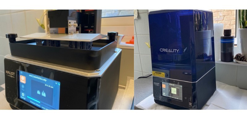 Testing the Creality Halot-One 3D printer for accuracy of resin prints