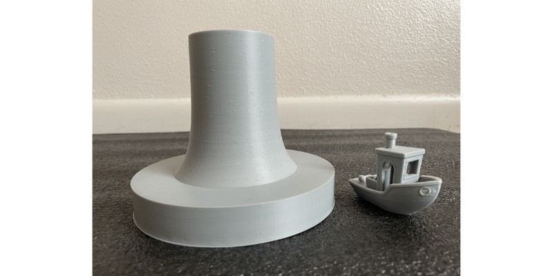 Large planter base 3D printed with the Neptune 4 Max.