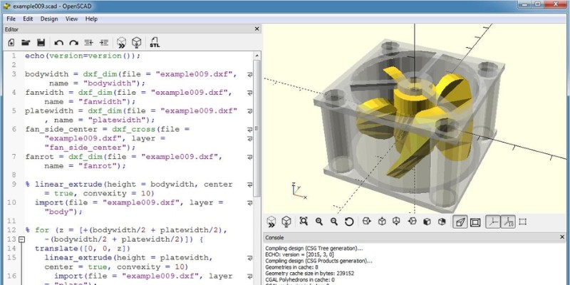 OpenSCAD Software